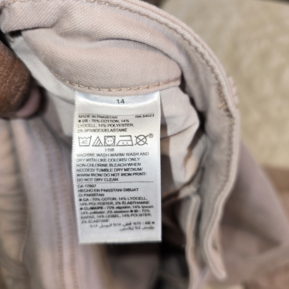 Old navy Mauve rockstar Super Skinny jeans, Size 14 - Picture 5 of 5